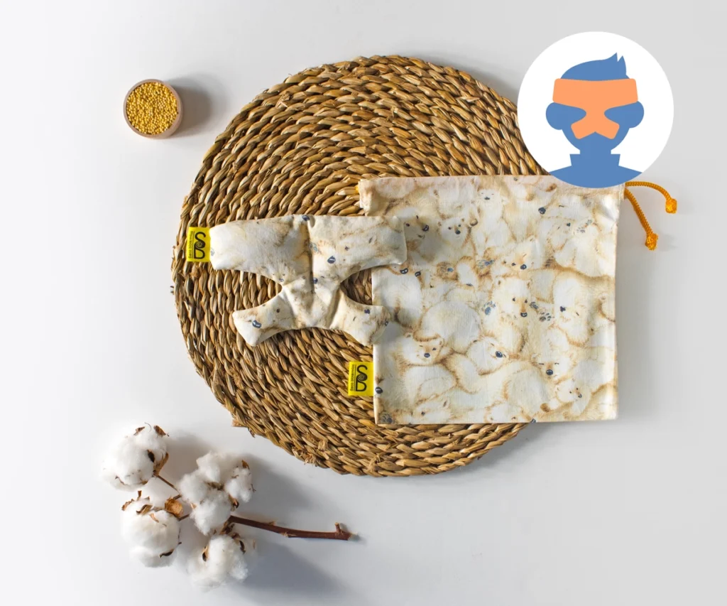 Saco térmico sinusitis infantil osos — alivio natural para niños
